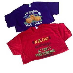 Lot of 2 Healthcare Tee Shirts Size XL